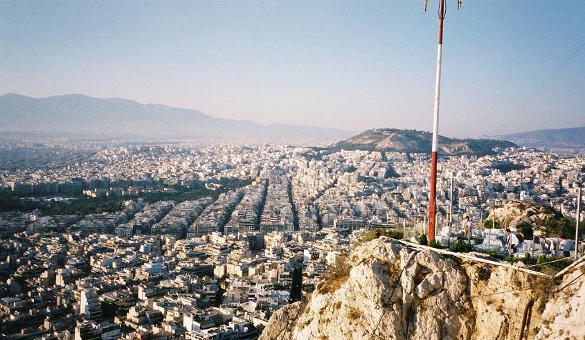 Over Athens
